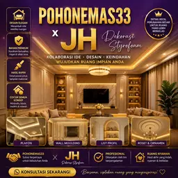 Logo POHONEMAS33 JH Styrofoam Dekorasi Bandung