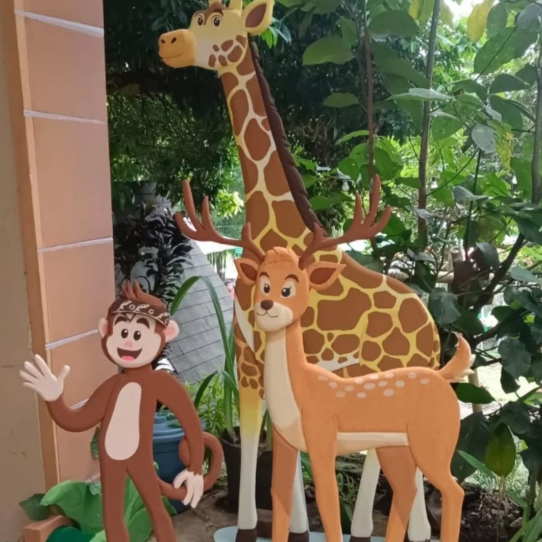 Styrofoam Dekorasi Custom Hewan